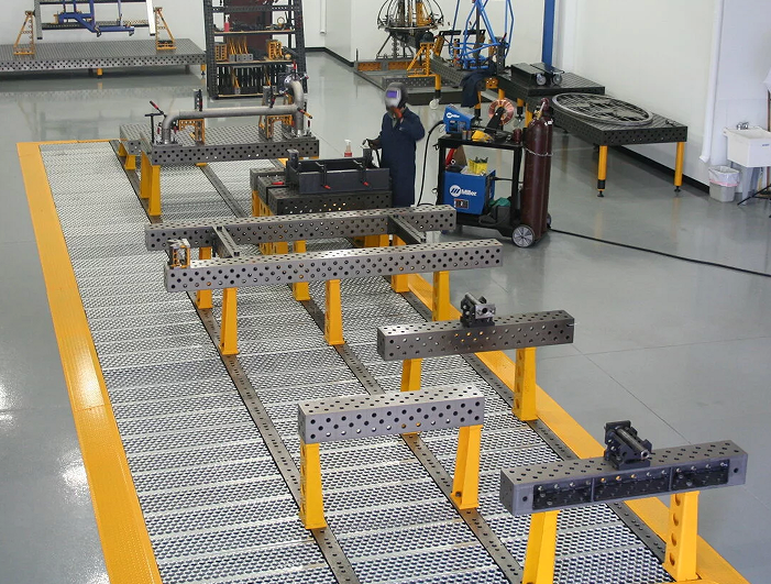 3D welding table, Fixture table