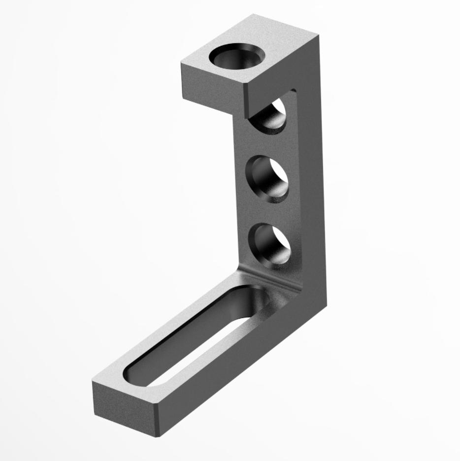 Stop and Clamping Square 200 L, 175mm x 200mm